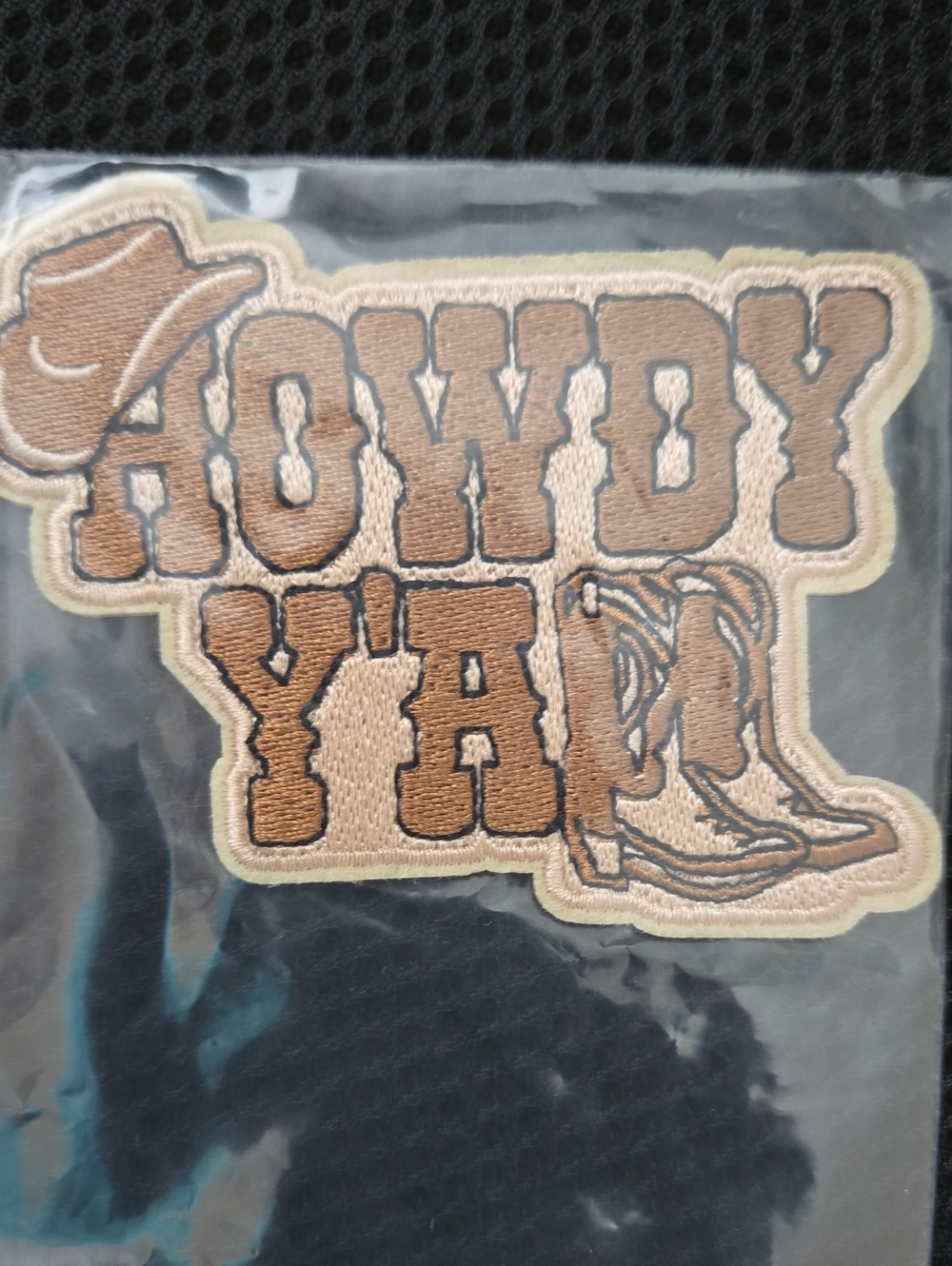 Patch : Howboy Y'all Embroidered